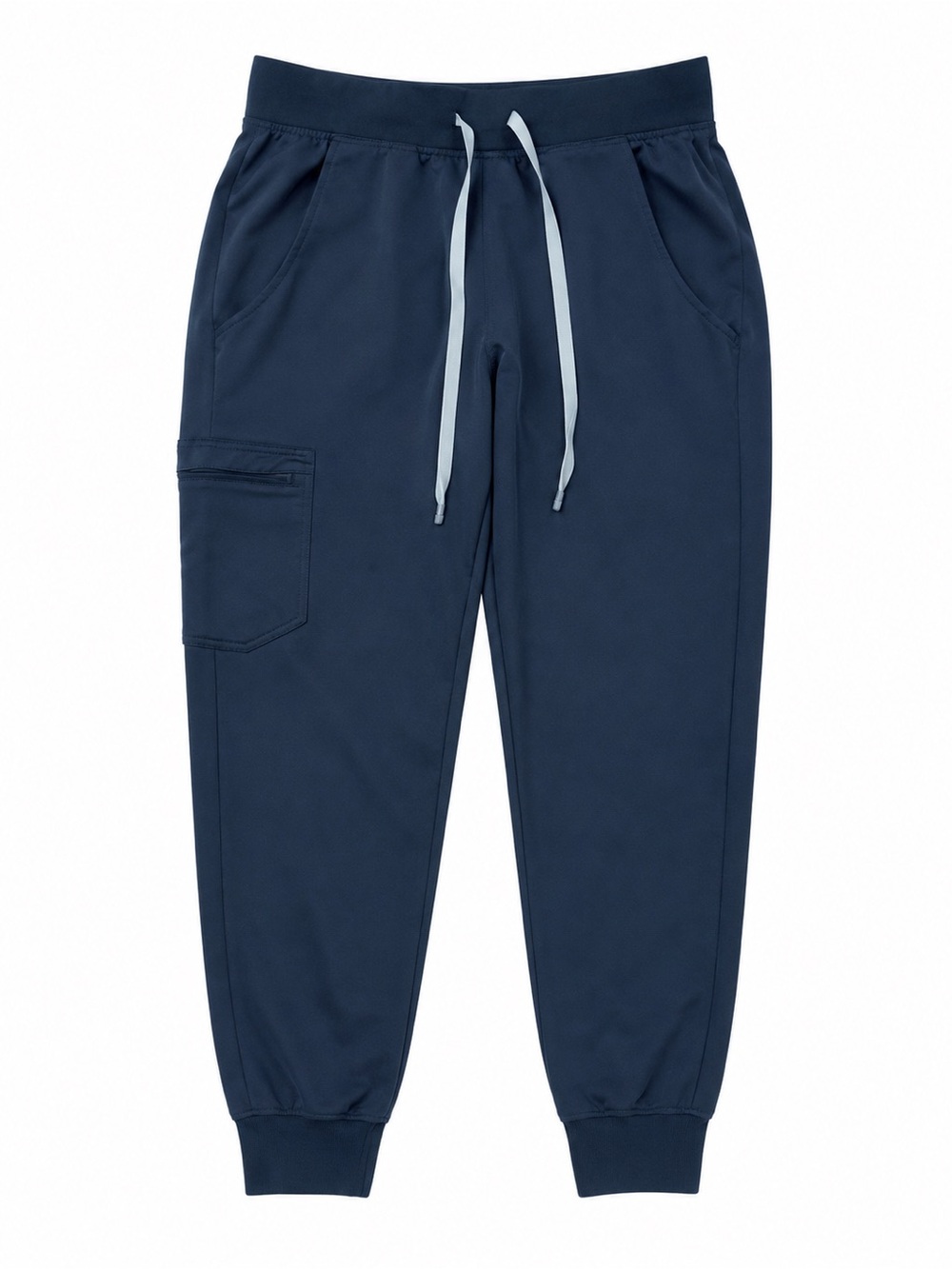 Figs Navy Women's Jogger with Light Gray Drawcord
